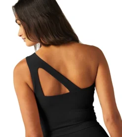 Beyond Yoga Spacedye The Bold Shoulder Cropped Tank
