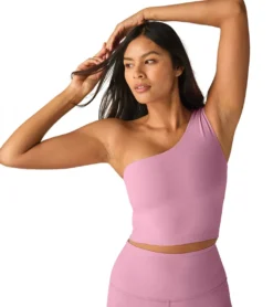 Beyond Yoga Spacedye The Bold Shoulder Cropped Tank