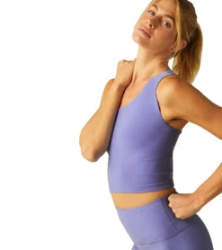 Beyond Yoga Spacedye The Bold Shoulder Cropped Tank