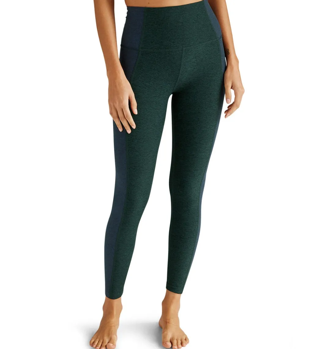 Beyond Yoga Spacedye Vitality Colorblock High Waisted Midi Legging