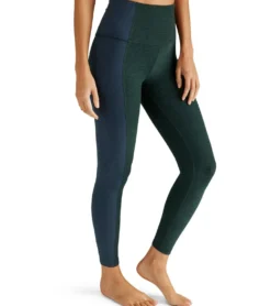 Beyond Yoga Spacedye Vitality Colorblock High Waisted Midi Legging