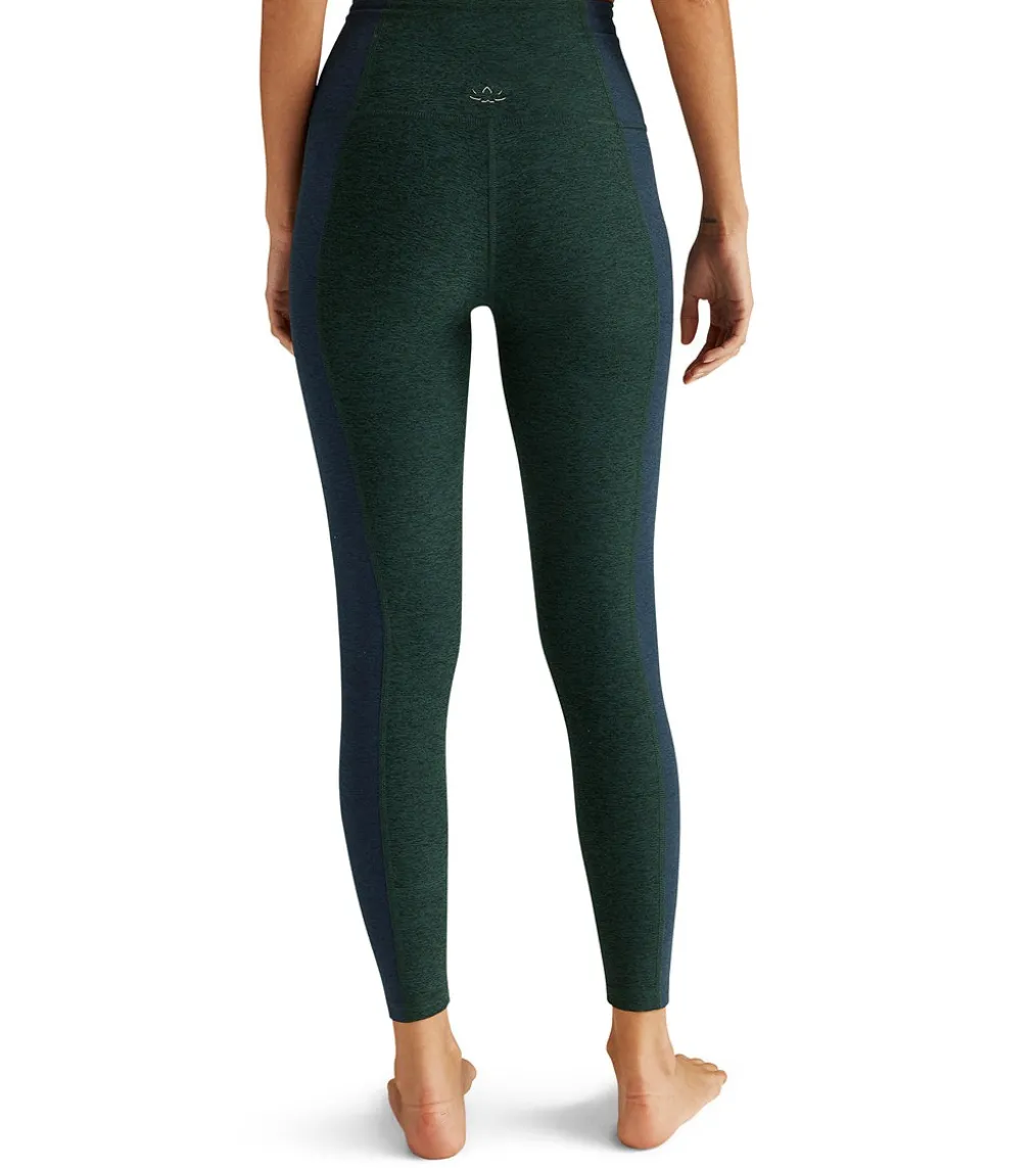 Beyond Yoga Spacedye Vitality Colorblock High Waisted Midi Legging