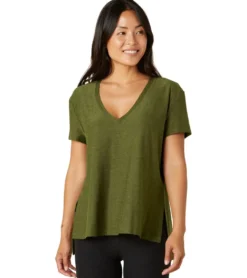 Beyond Yoga Split Up Long Tee