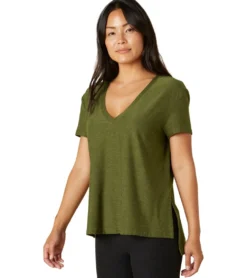 Beyond Yoga Split Up Long Tee