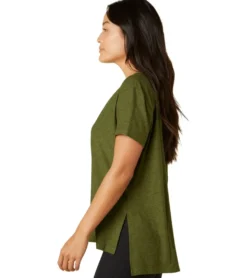 Beyond Yoga Split Up Long Tee