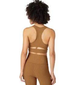 Beyond Yoga Work It Over Long Line Bra