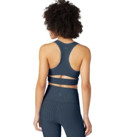 Beyond Yoga Work It Over Long Line Bra