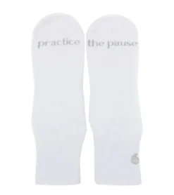 B, Halfmoon Grip Socks