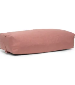 B, Halfmoon Linen Rectangular Bolster