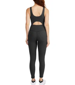 Cream Yoga Heather Jumpsuit