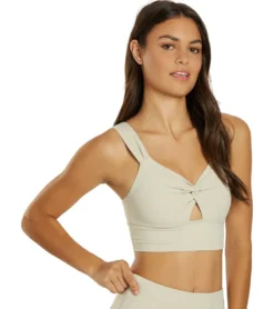 Cream Yoga Molly Bra Top