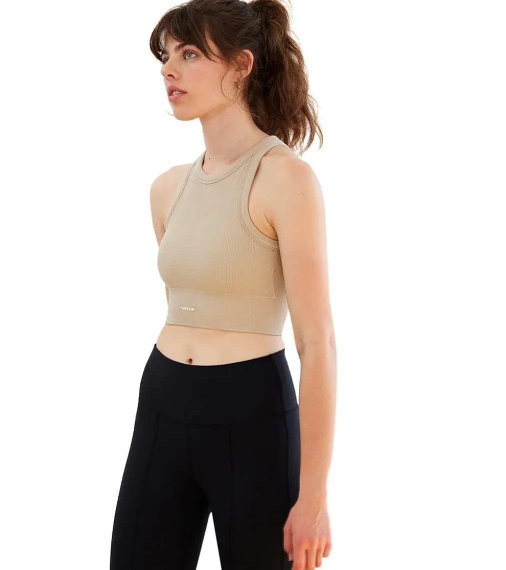 Cream Yoga Rumi Tank Top