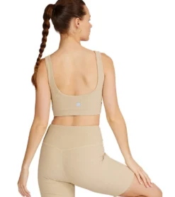 Cream Yoga Venesa Bustier Bra