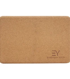 Everyday Yoga Cork Yoga Block 5 Inch