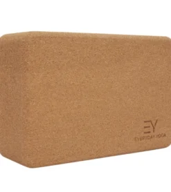 Everyday Yoga Cork Yoga Block 3 Inch