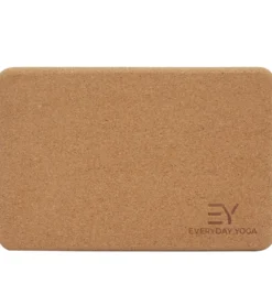 Everyday Yoga Cork Yoga Block 4 inch