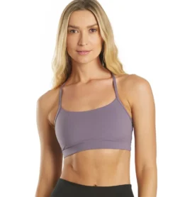 Everyday Yoga Delight Solid Racer Back Sports Bra