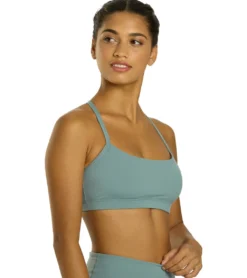 Everyday Yoga Delight Solid Racer Back Sports Bra