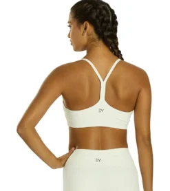 Everyday Yoga Delight Solid Racer Back Sports Bra