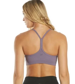 Everyday Yoga Delight Solid Racer Back Sports Bra