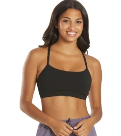 Everyday Yoga Delight Solid Racer Back Sports Bra