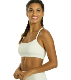 Everyday Yoga Delight Solid Racer Back Sports Bra