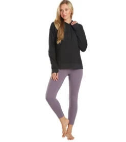 Everyday Yoga Diverse Solid Hi-Low Hooded Sweatshirt
