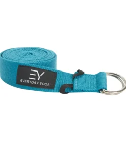 Everyday Yoga 8 Foot Yoga Strap D-Ring