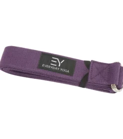 Everyday Yoga 8 Foot Yoga Strap D-Ring