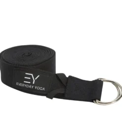 Everyday Yoga 8 Foot Yoga Strap D-Ring