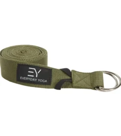 Everyday Yoga 8 Foot Yoga Strap D-Ring