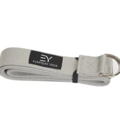 Everyday Yoga 8 Foot Yoga Strap D-Ring