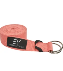 Everyday Yoga 8 Foot Yoga Strap D-Ring