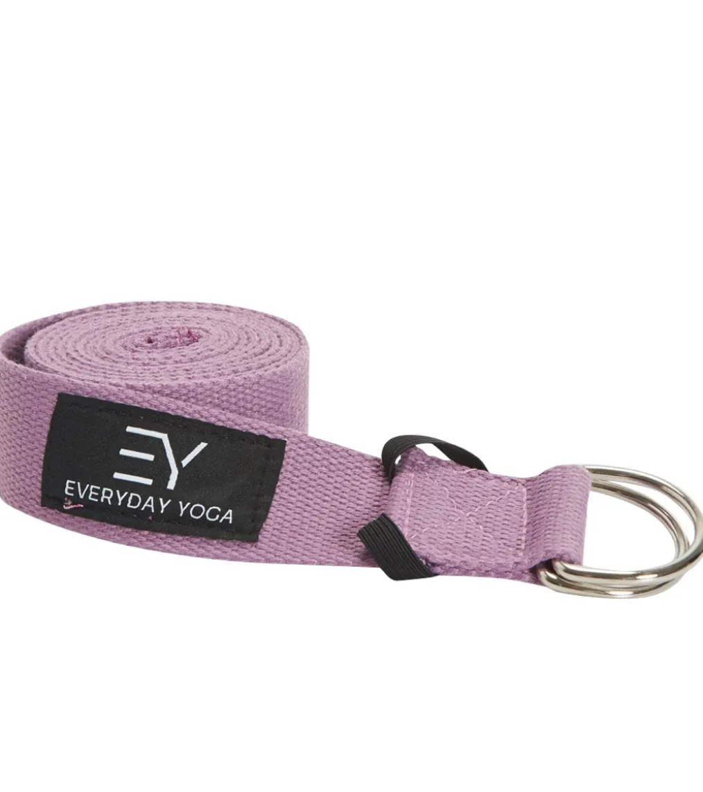 Everyday Yoga 6 Foot Yoga Strap D-Ring