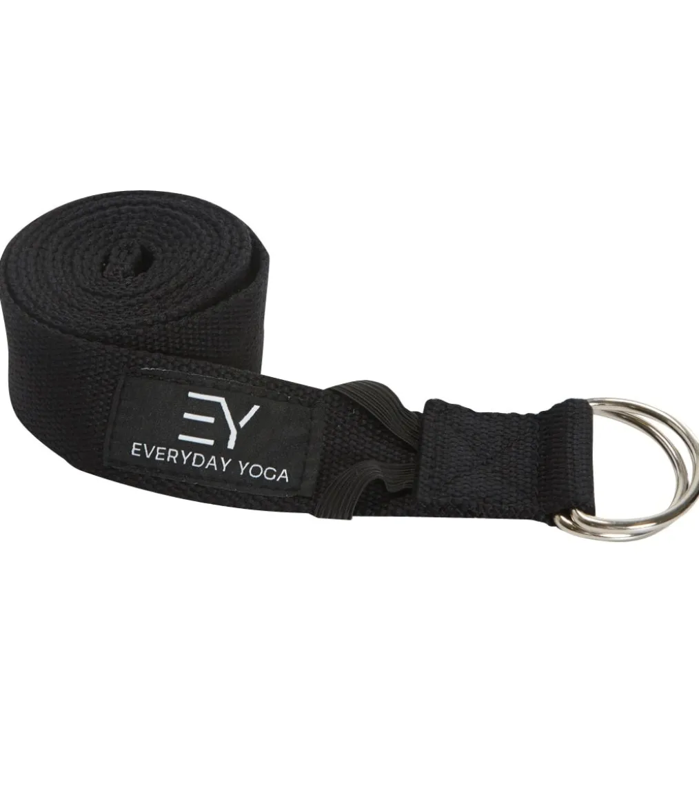 Everyday Yoga 6 Foot Yoga Strap D-Ring