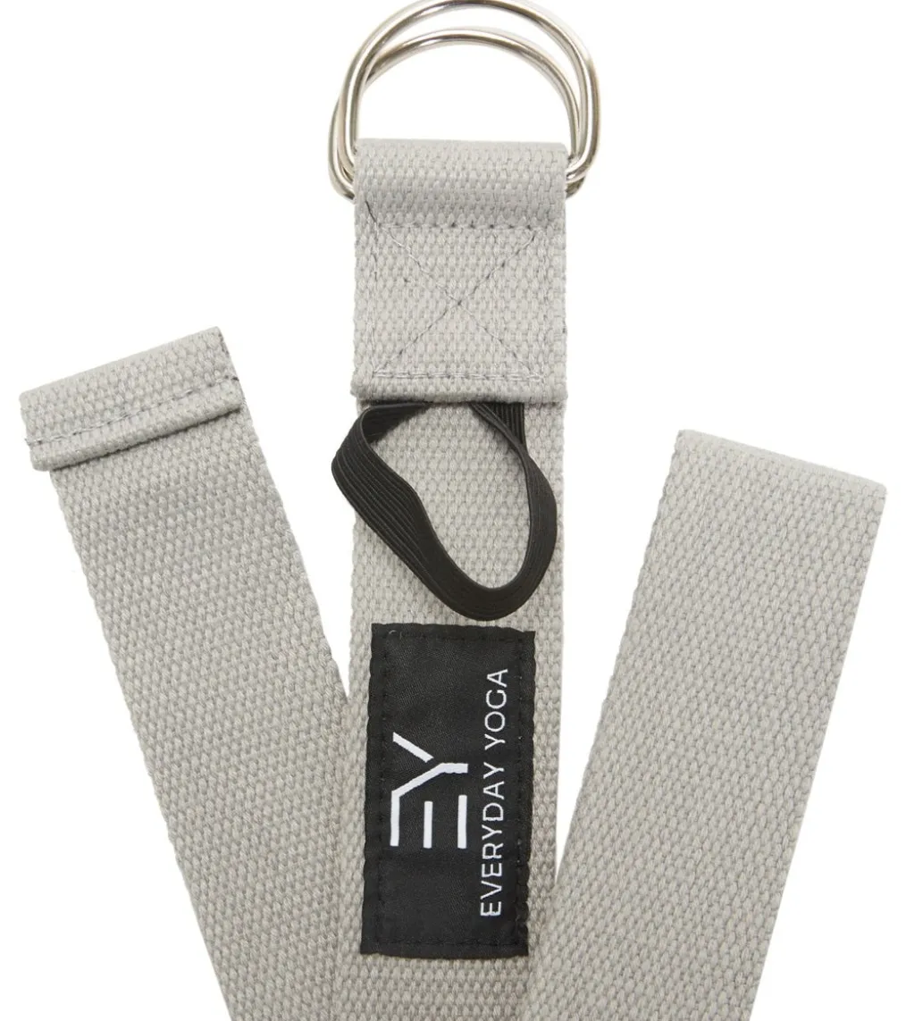 Everyday Yoga 6 Foot Yoga Strap D-Ring