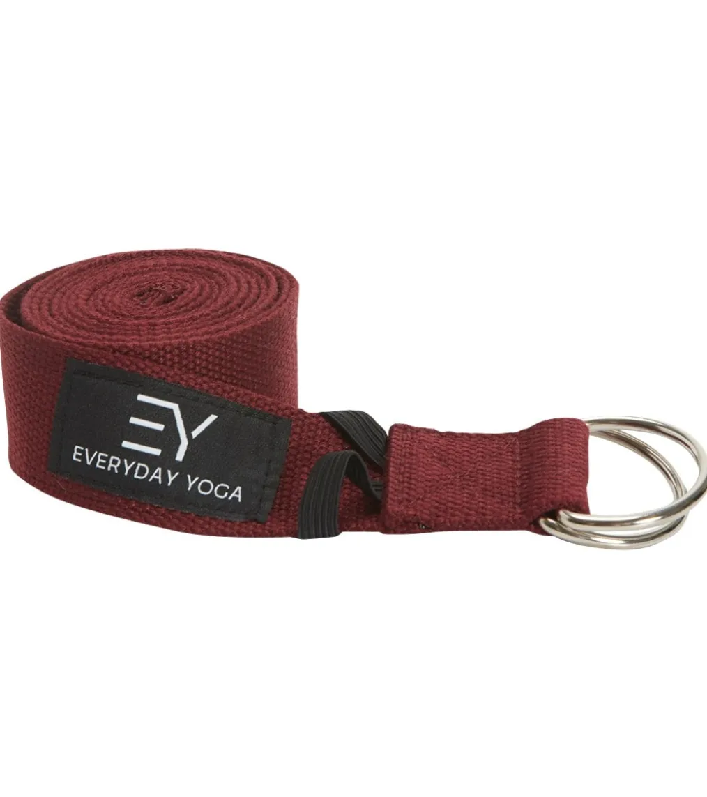 Everyday Yoga 6 Foot Yoga Strap D-Ring