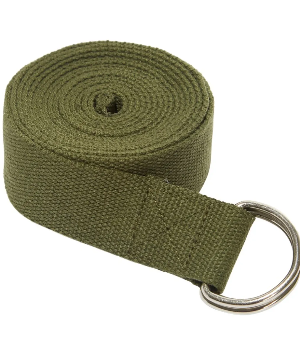 Everyday Yoga 10 Foot Yoga Strap D-Ring