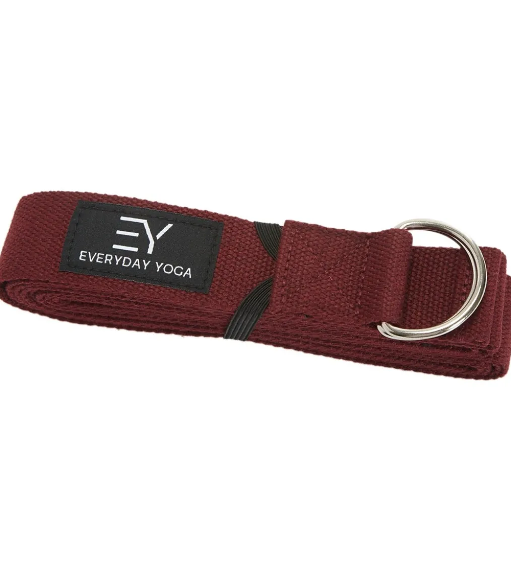 Everyday Yoga 10 Foot Yoga Strap D-Ring