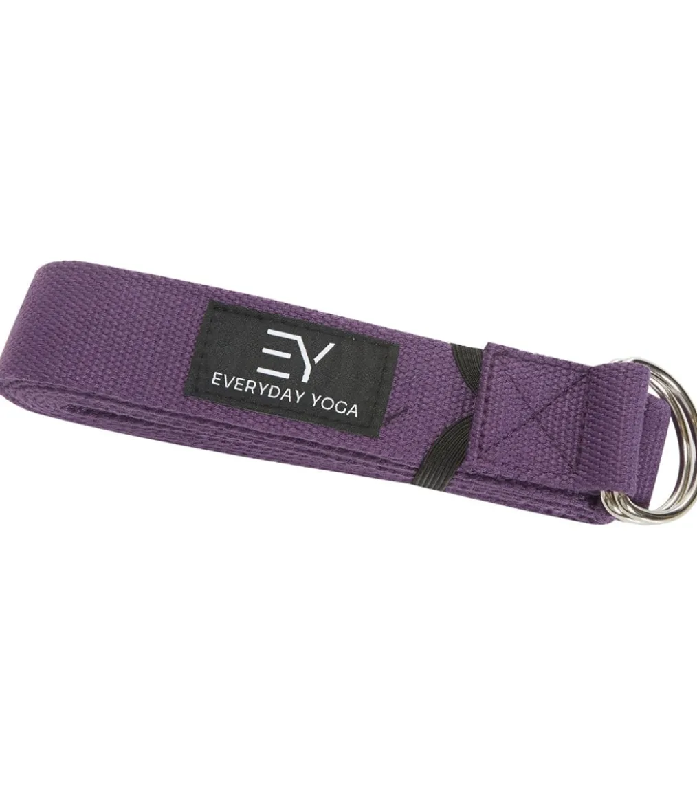 Everyday Yoga 10 Foot Yoga Strap D-Ring