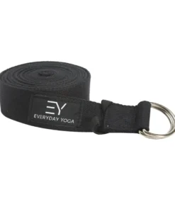 Everyday Yoga 10 Foot Yoga Strap D-Ring