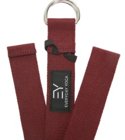 Everyday Yoga 10 Foot Yoga Strap D-Ring