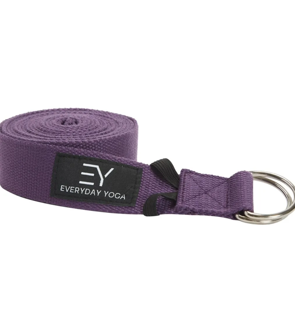 Everyday Yoga 10 Foot Yoga Strap D-Ring