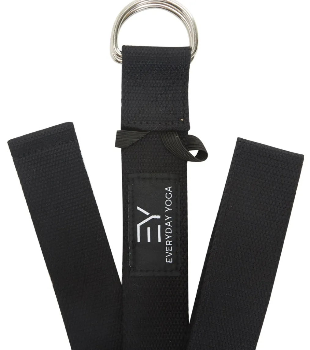 Everyday Yoga 10 Foot Yoga Strap D-Ring