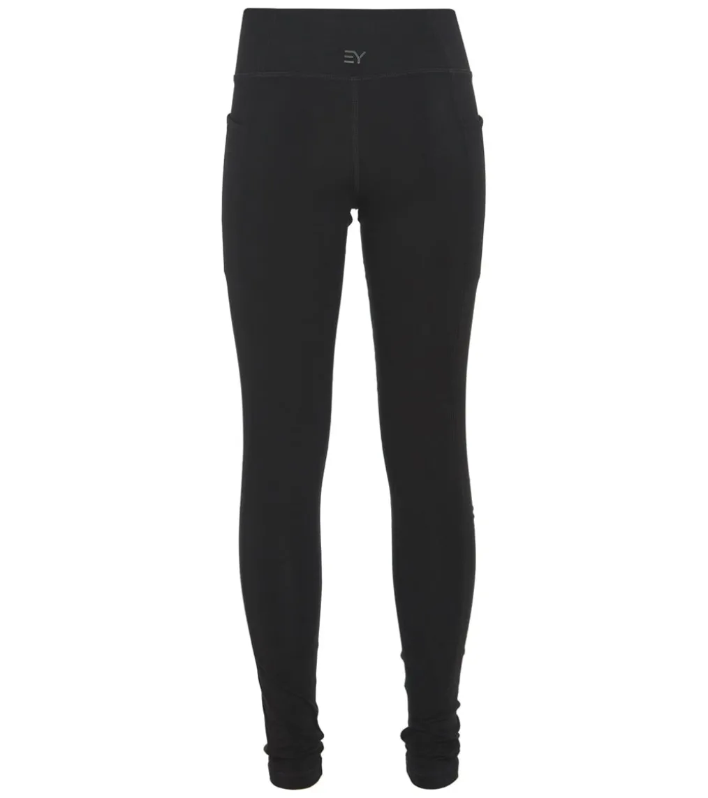 Everyday Yoga Girl Uphold Solid High Waisted Leggings With Pockets