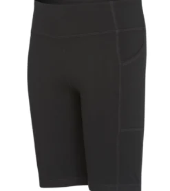 Everyday Yoga Girl Uphold Solid High Waisted Biker Shorts with Pocket