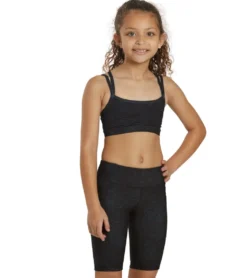 Everyday Yoga Girl Uphold Tribe High Waisted Biker Shorts with Pocket