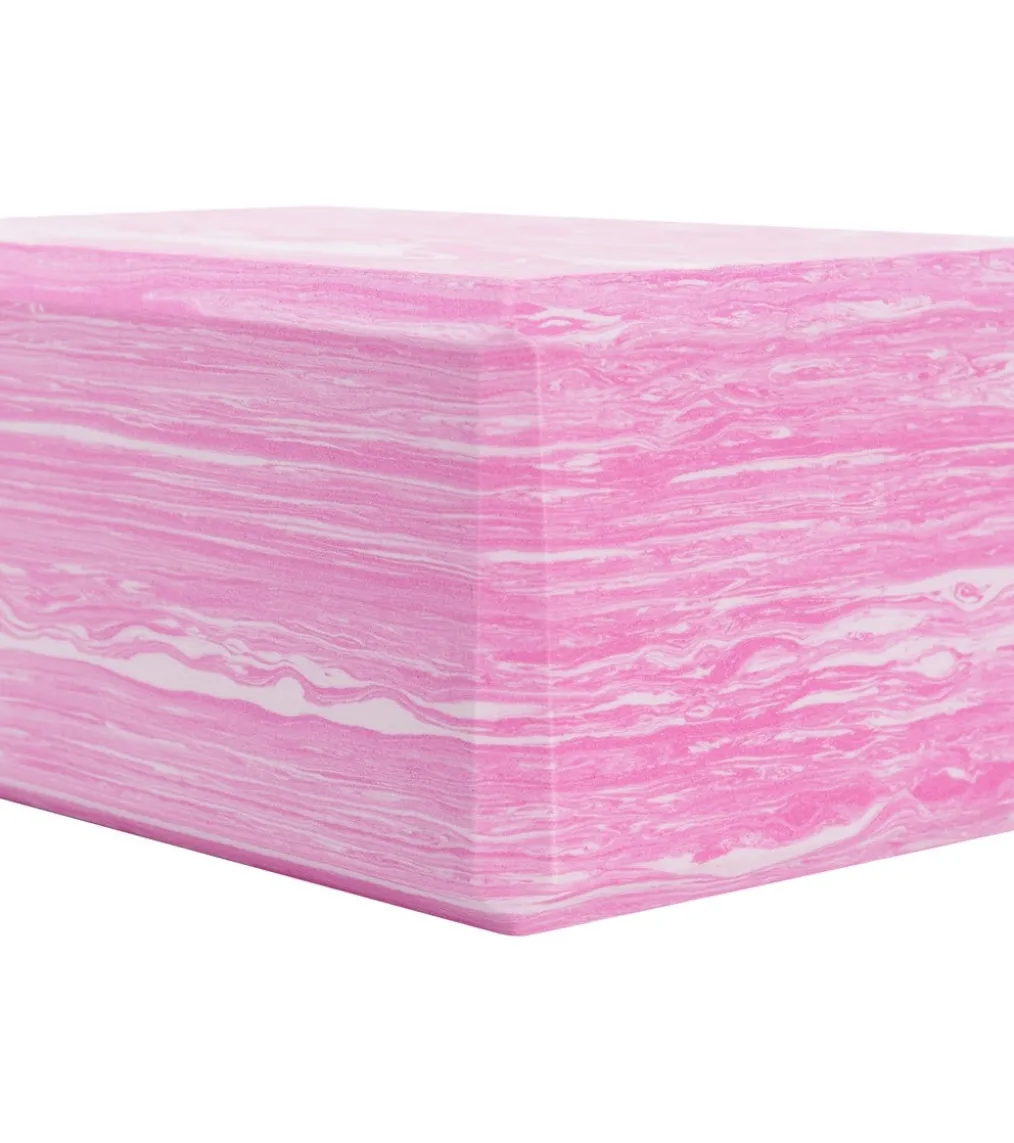 Everyday Yoga 4 Inch Marbled Foam Yoga Block