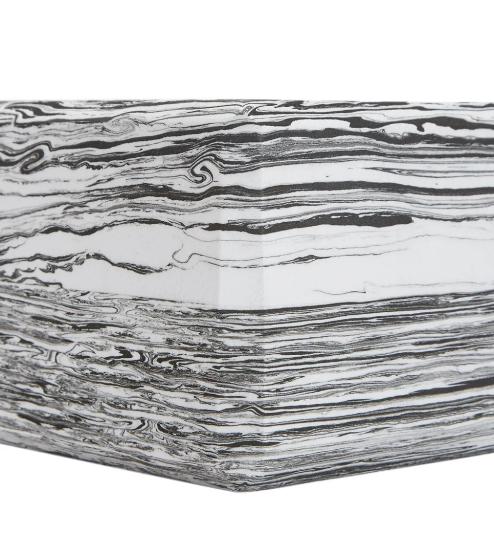 Everyday Yoga 4 Inch Marbled Foam Yoga Block