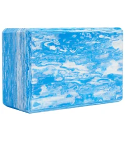 Everyday Yoga 4 Inch Marbled Foam Yoga Block